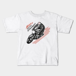 Mars Motor Speedway (1CB) Kids T-Shirt